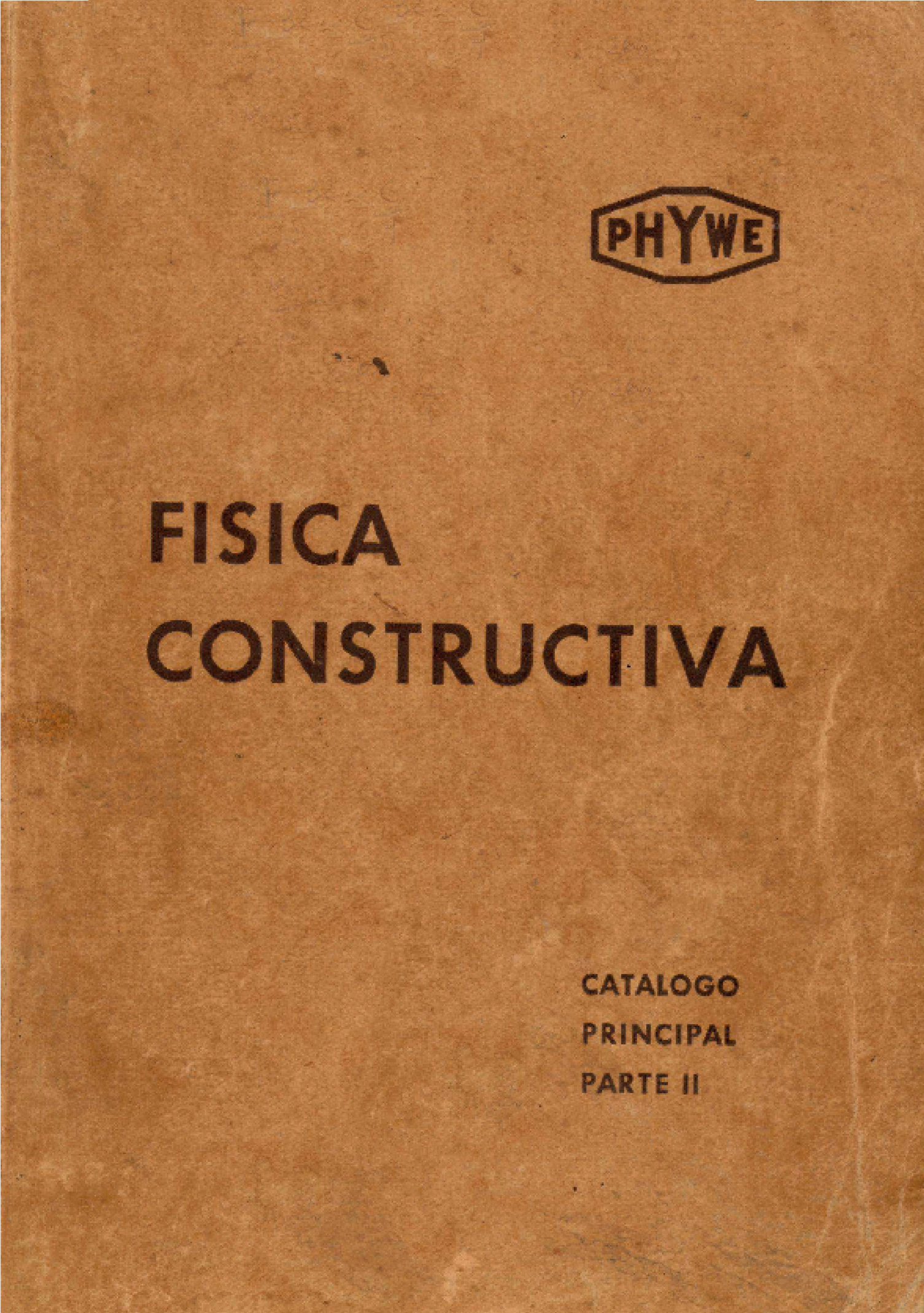 imagem do catálogo PHYWE - FISICA CONSTRUCTIVA